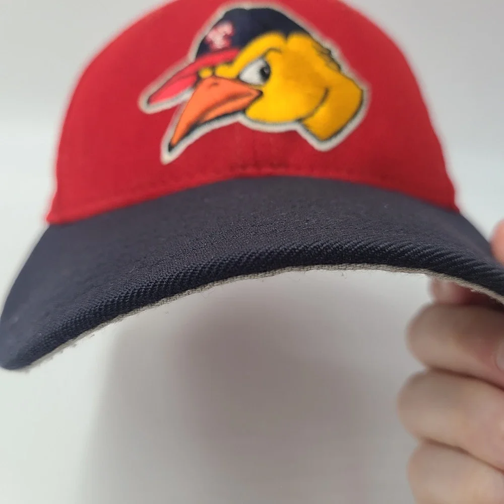 New Era brim slightly